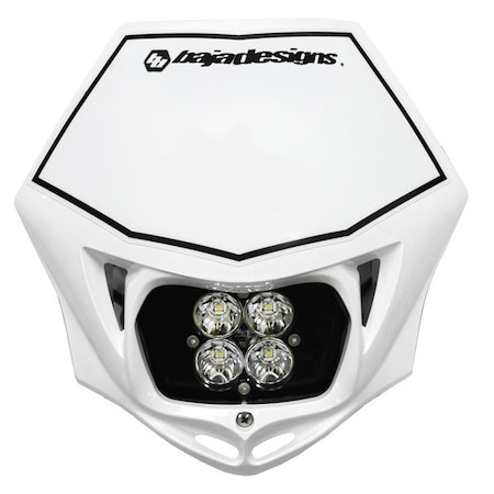 Motorcycle Headlight LED Race Light White Squadron Pro